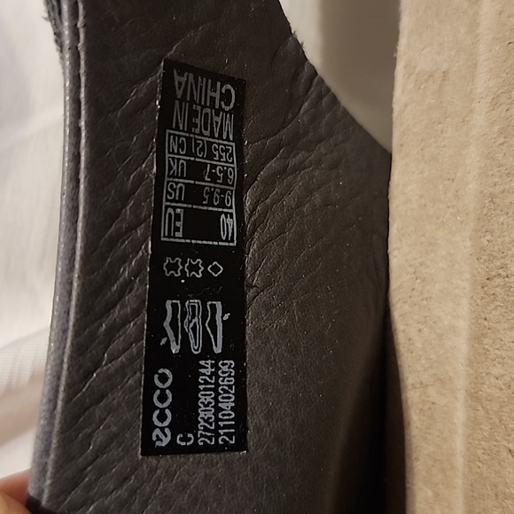 Ecco wedge sandals 9-9.5 used in good condition - Picture 6 of 6